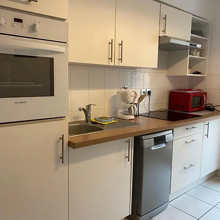 Parking Prive Gratuit, Balcon, 2 アパート クレルモン・フェラン